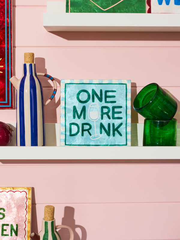 FUN HOUSE DRINK TILE