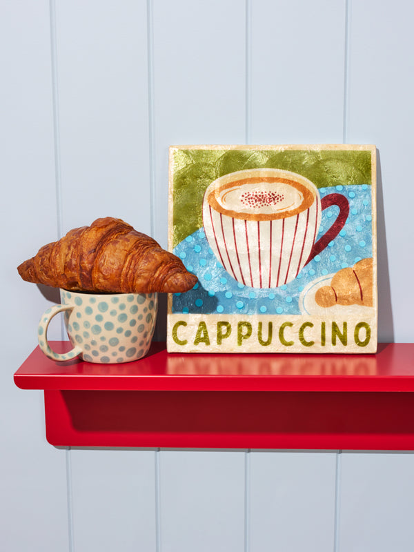 BARISTA WALL ART CAPPUCCINO