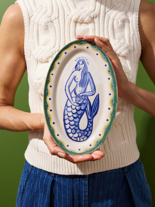 PICCOLO VITA PLATE MERMAID