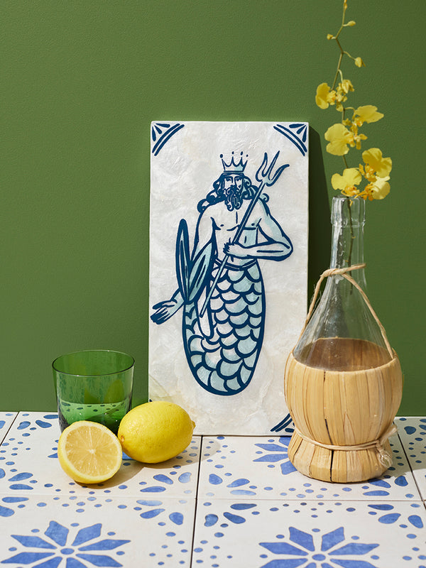 TAVERNA WALL ART TRIDENT