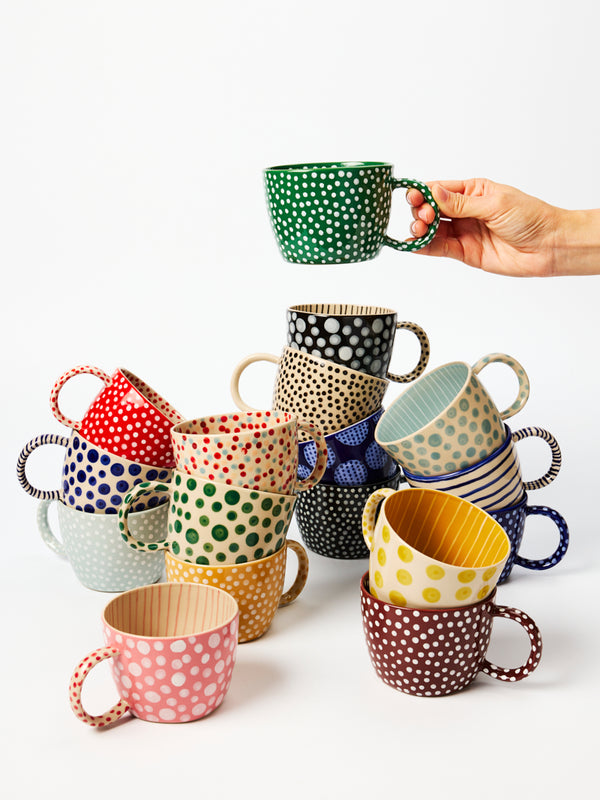 CHINO MUG RED SPOT