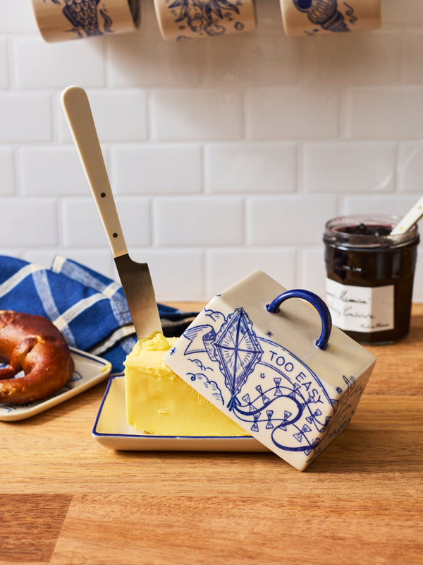 INKED BUTTER DISH TOO EASY