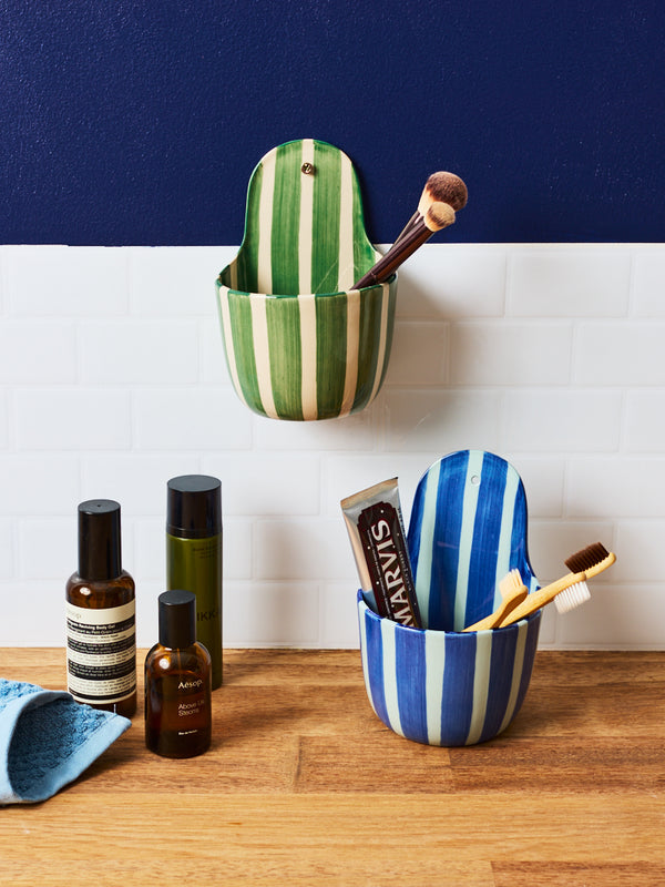 SLIPPER WALL CADDY BLUE