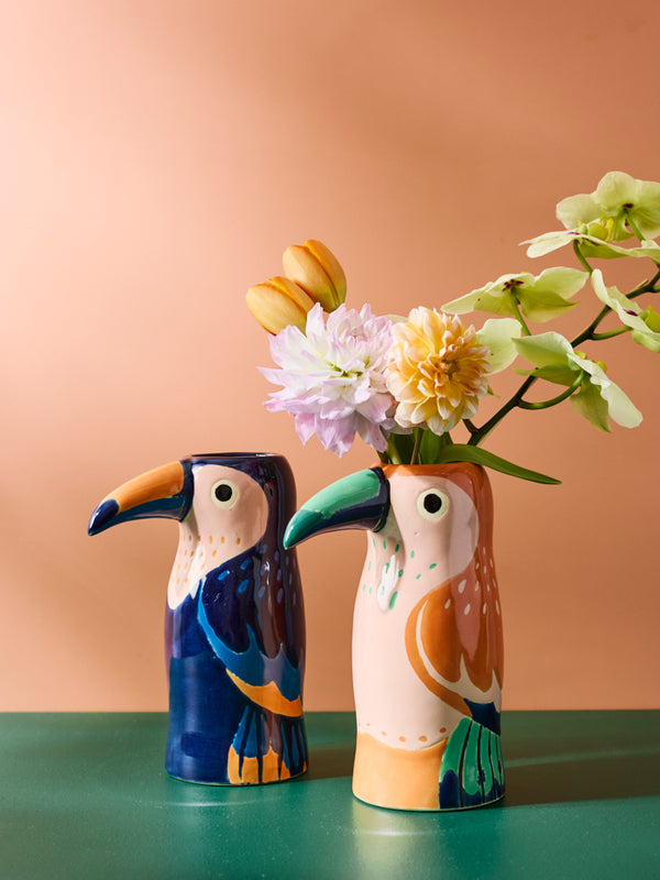 TOUCAN CLUB VASE TANGO