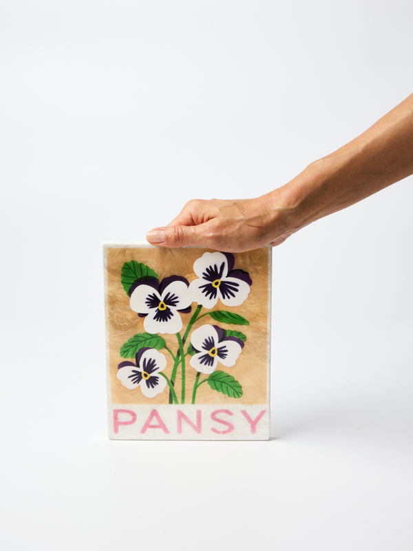 MARKET WALL ART PANSY