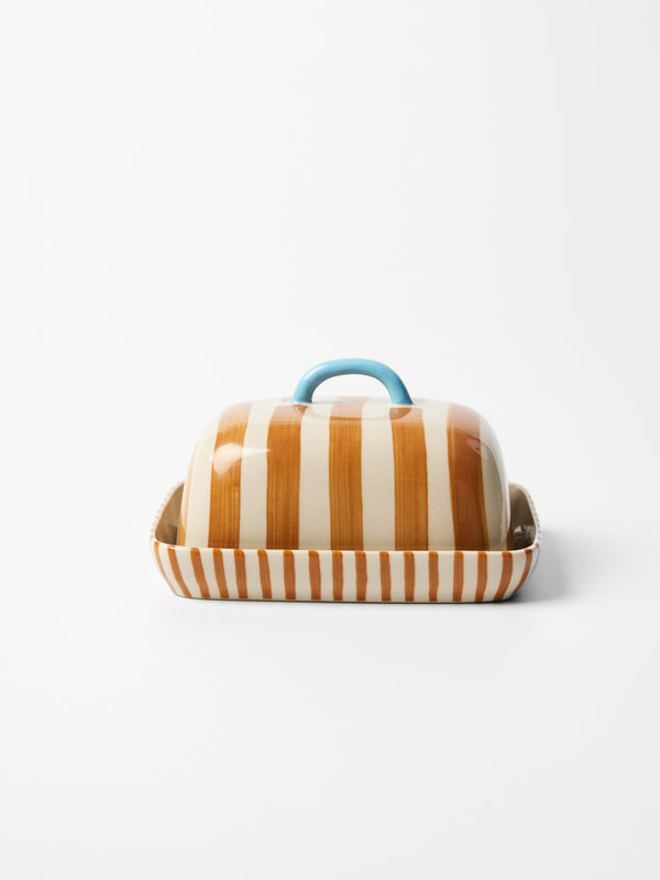 BLOOMIE BUTTER DISH HONEY