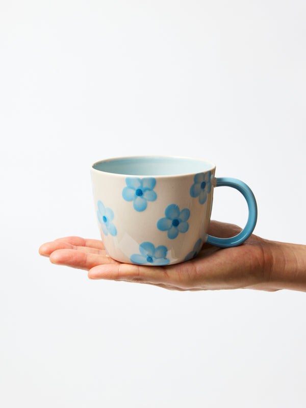 CHINO MUG DAISY BLUE