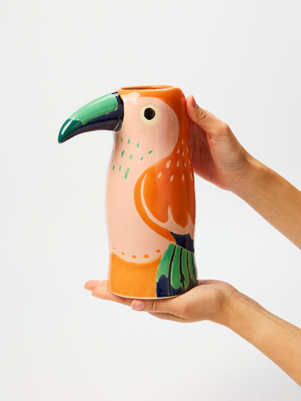 TOUCAN CLUB VASE SAMBA
