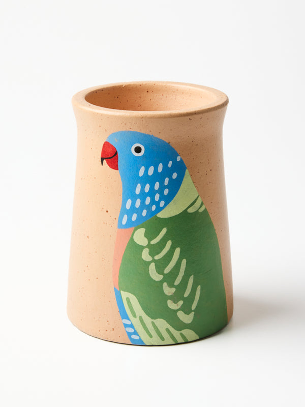 AERIAL LORIKEET VASE