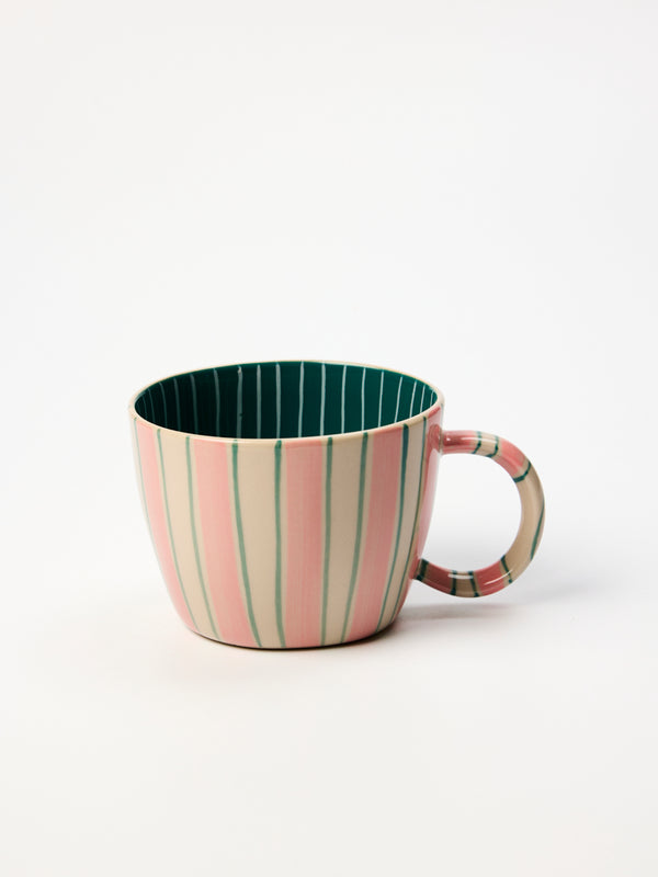CHINO MUG TICKING PINK