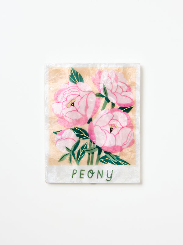 MARKET WALL ART PEONY