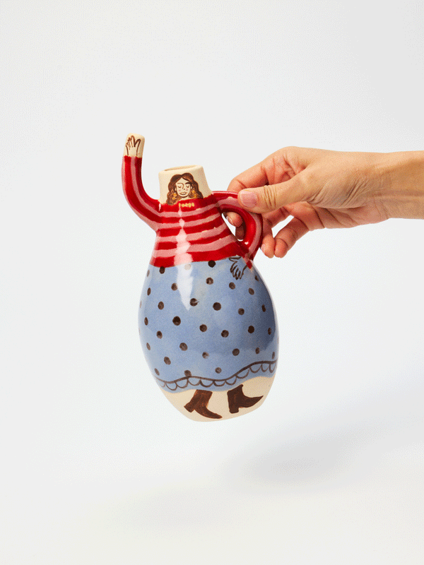 PARTY PEOPLE VASE SPOTTY SKIRT