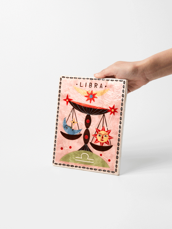 ZODIAC WALL ART LIBRA