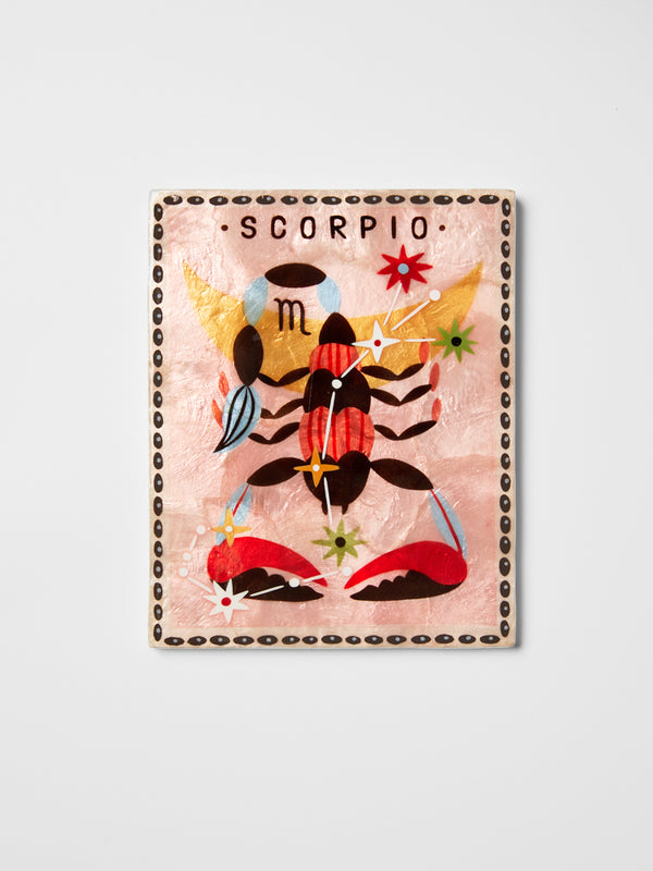 ZODIAC WALL ART SCORPIO
