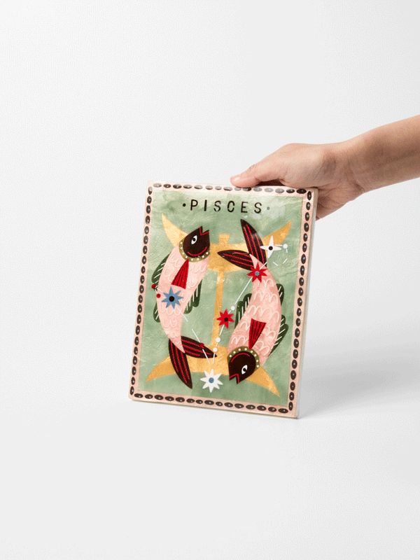 ZODIAC WALL ART PISCES