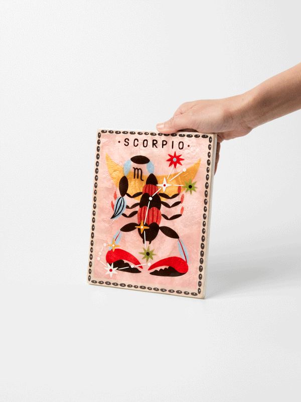 ZODIAC WALL ART SCORPIO