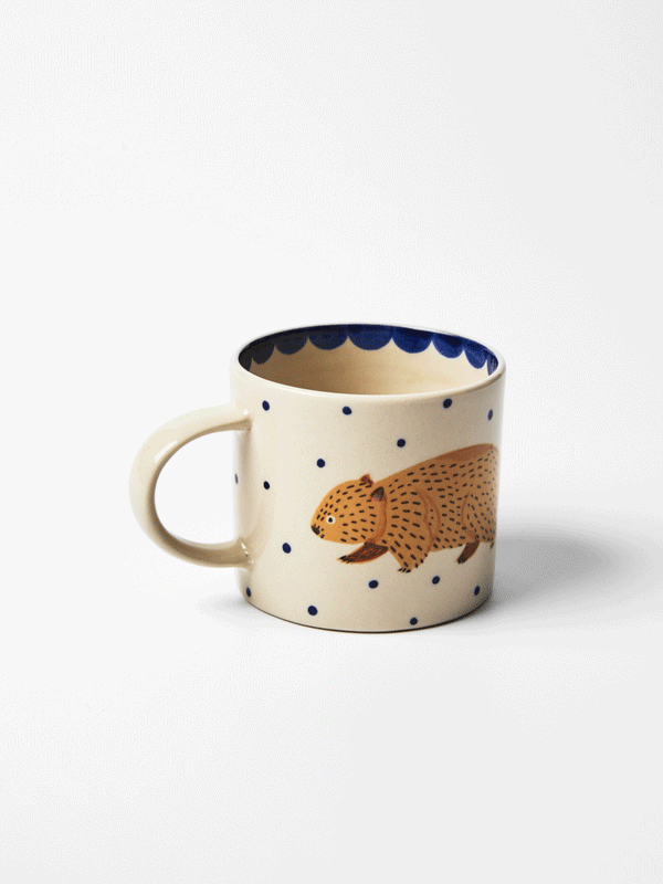 BURROW MUG BLUE