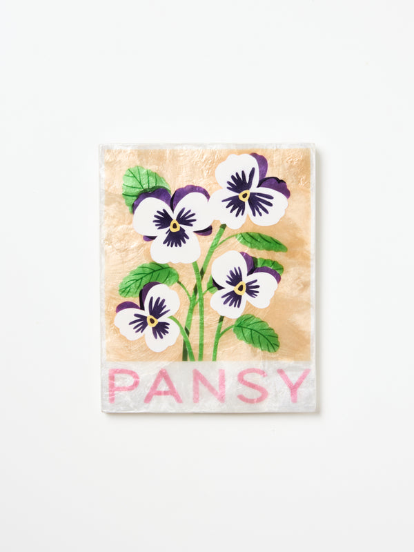 MARKET WALL ART PANSY