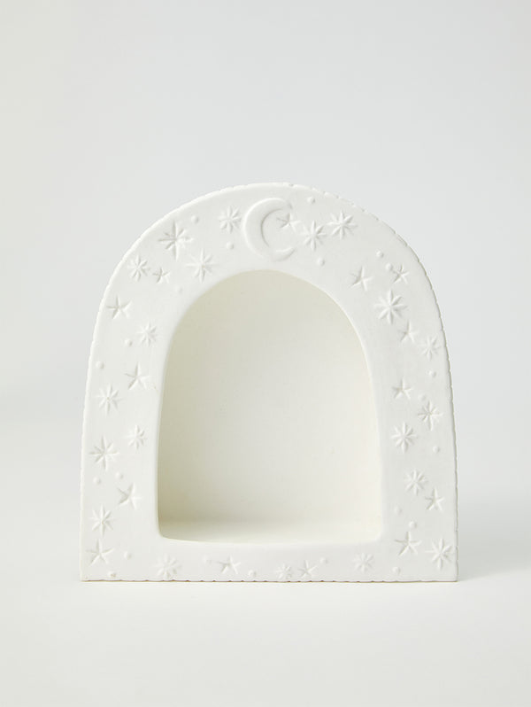 LUNA WHITE WALL SHELF