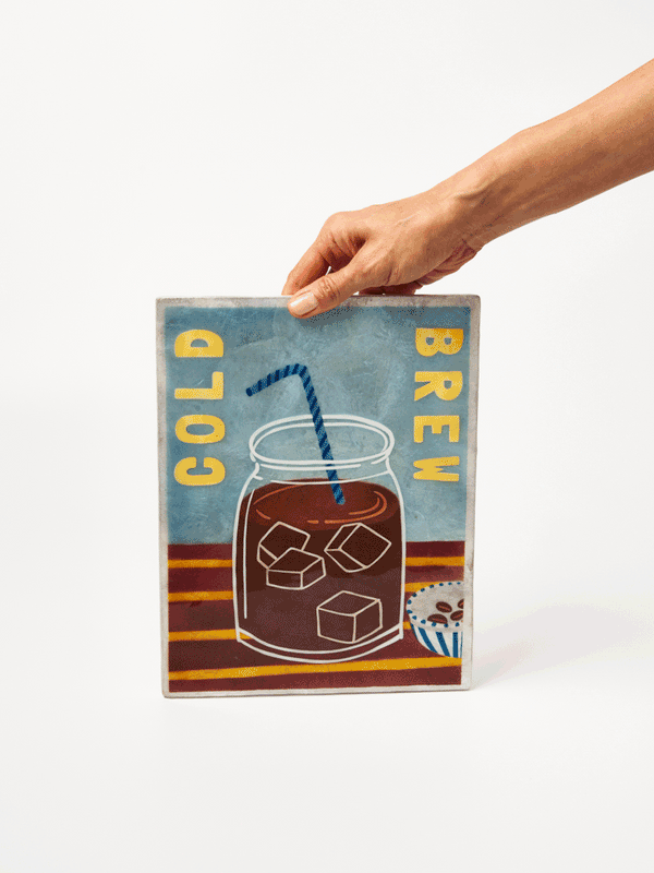 BARISTA WALL ART COLD BREW