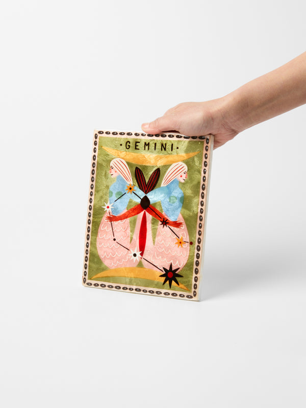ZODIAC WALL ART GEMINI