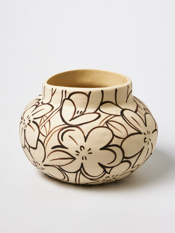 TENDER FRANGIPANI BOWL VASE