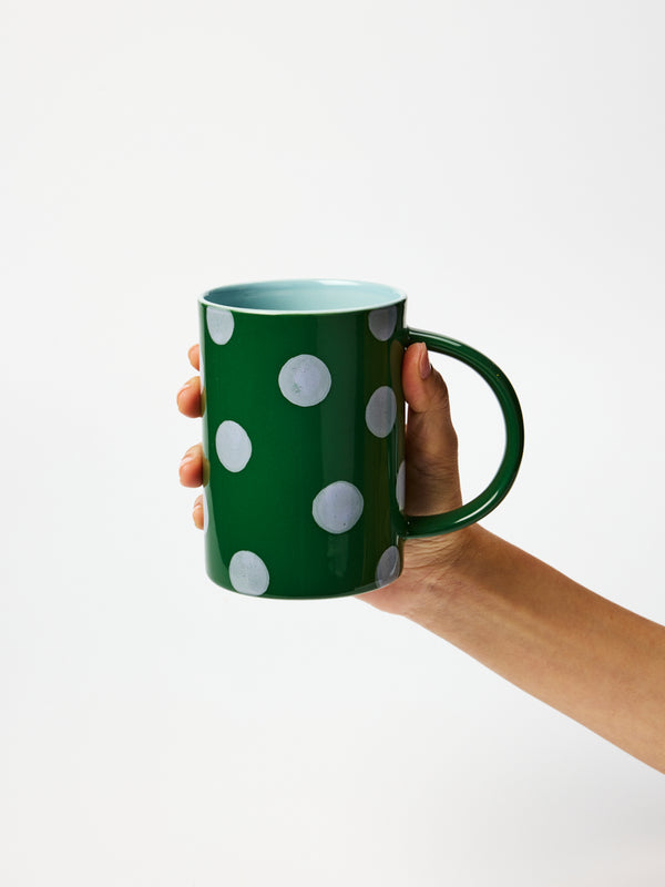 HAPPY MUG SPOT GREEN