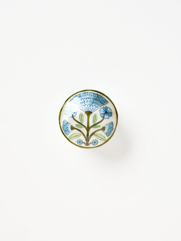 SAMIRA SHORT BOX BLUE FLOWER