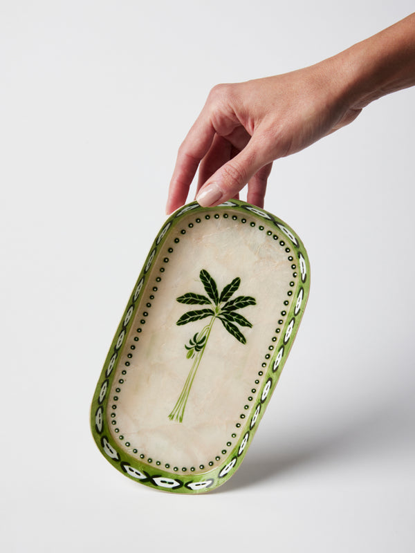 ATLANTIC GREEN PALM TRAY