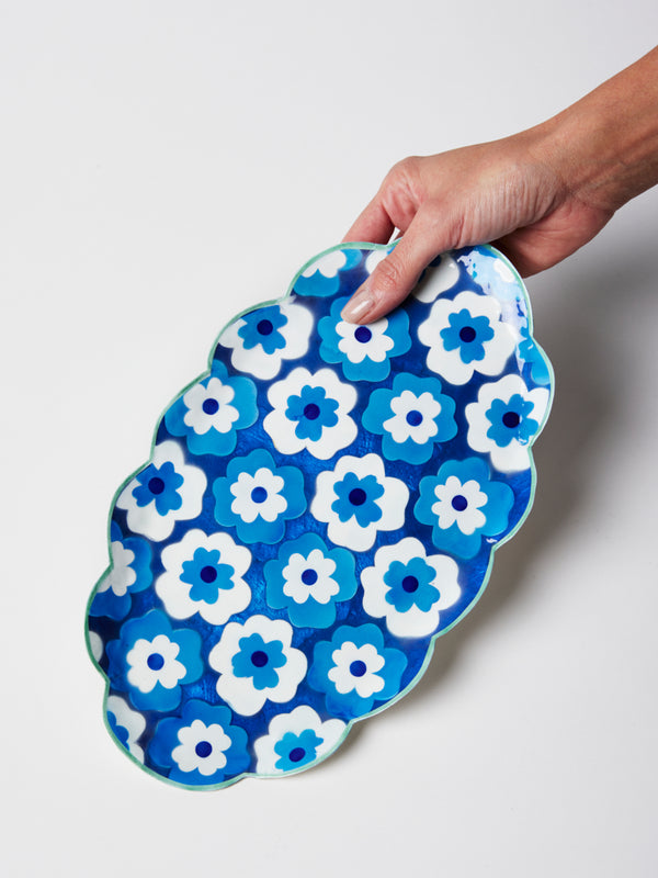 POPPY BLUE TRAY