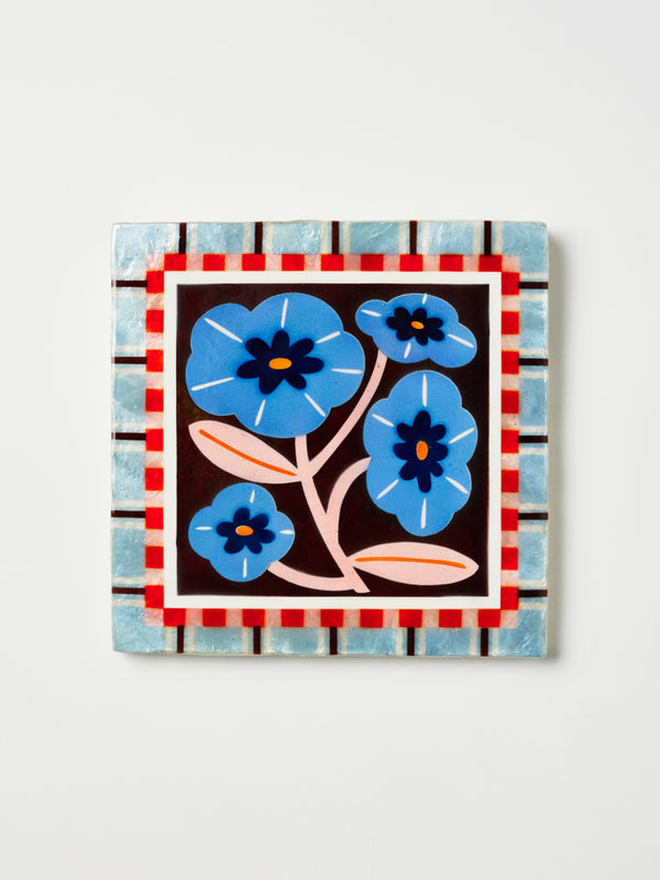 BLOOM NOUVEAU BLUE SQUARE