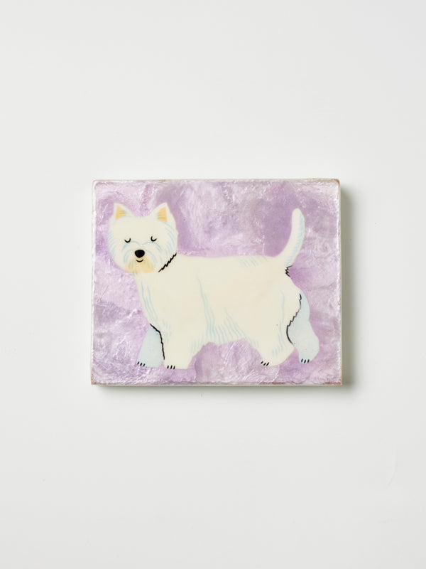 PUP WESTIE TILE