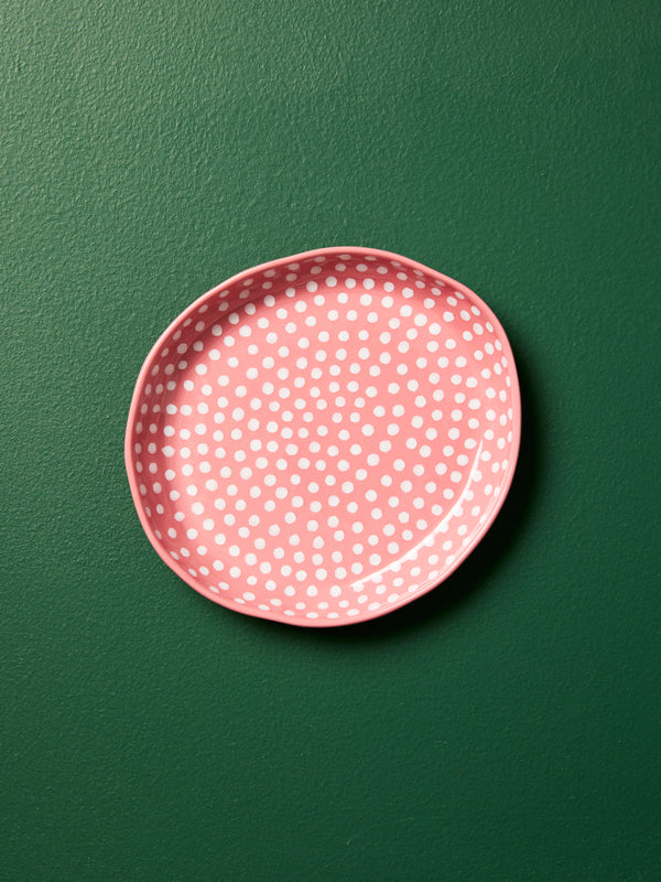 CHINO DISH PINK SPRINKLE