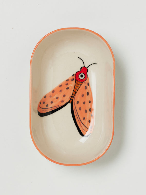 MOTH PARTY DISH PINK