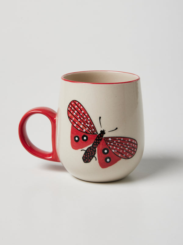 MOTH PARTY MUG ROSE