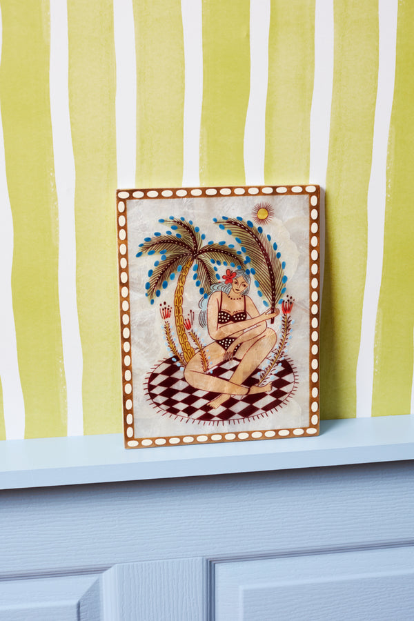 BANANA MOON WALL ART WOMAN