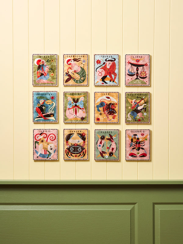 ZODIAC WALL ART GEMINI