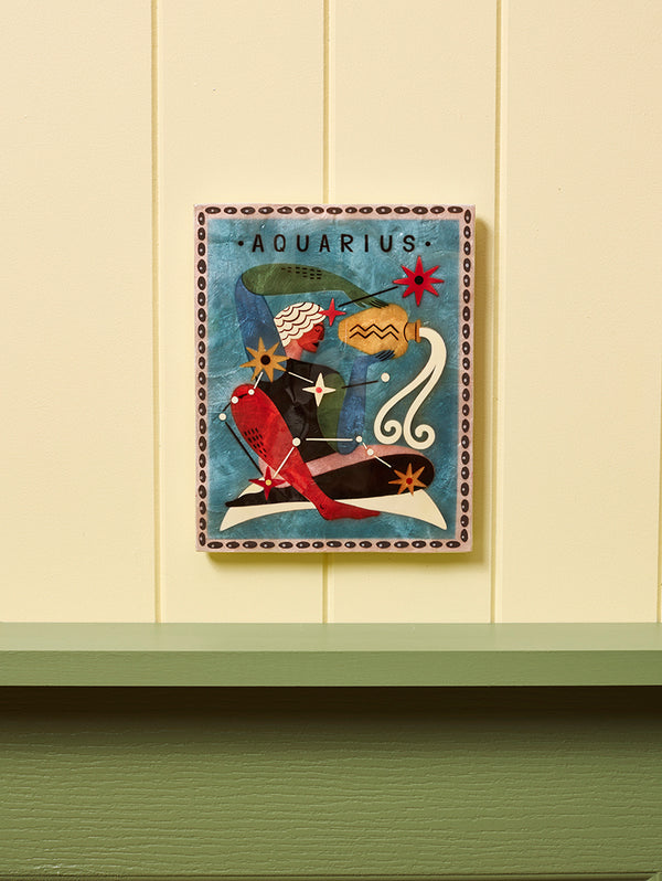 ZODIAC WALL ART AQUARIUS