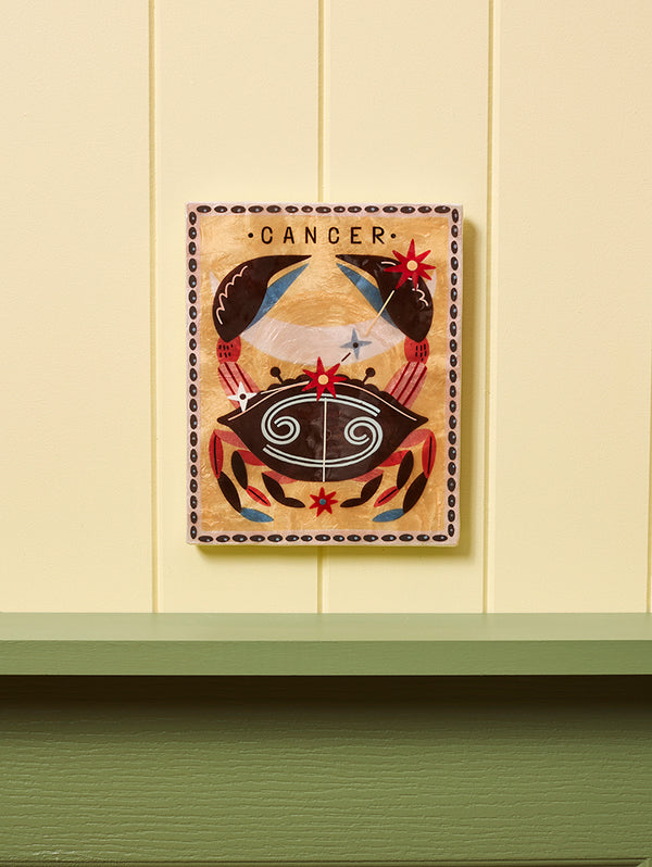 ZODIAC WALL ART CANCER