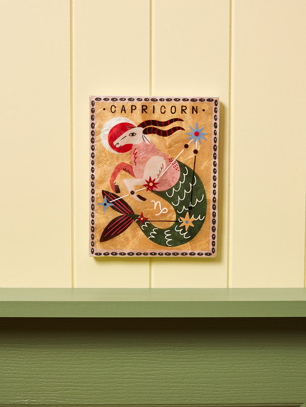 ZODIAC WALL ART CAPRICORN