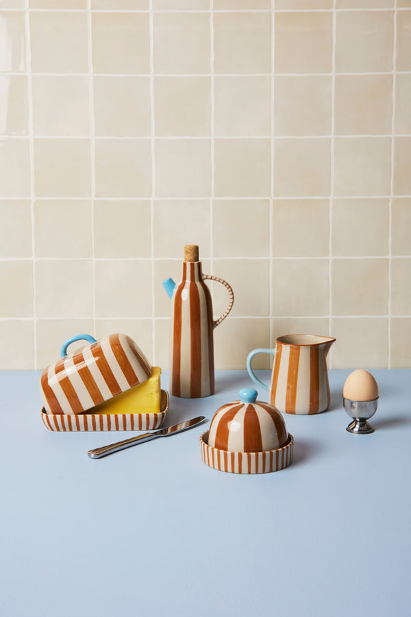 BLOOMIE BUTTER DISH HONEY