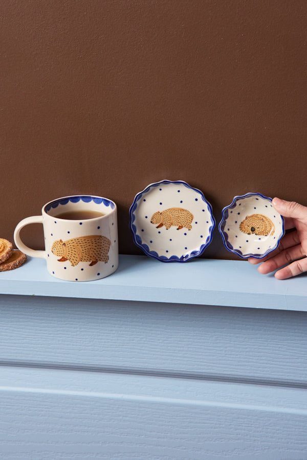 BURROW DISH BLUE