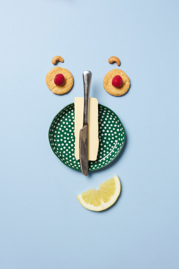 CHINO DISH GREEN SPRINKLE