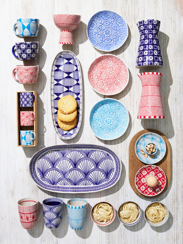 CARAVAN SNACK PLATTER INDIGO