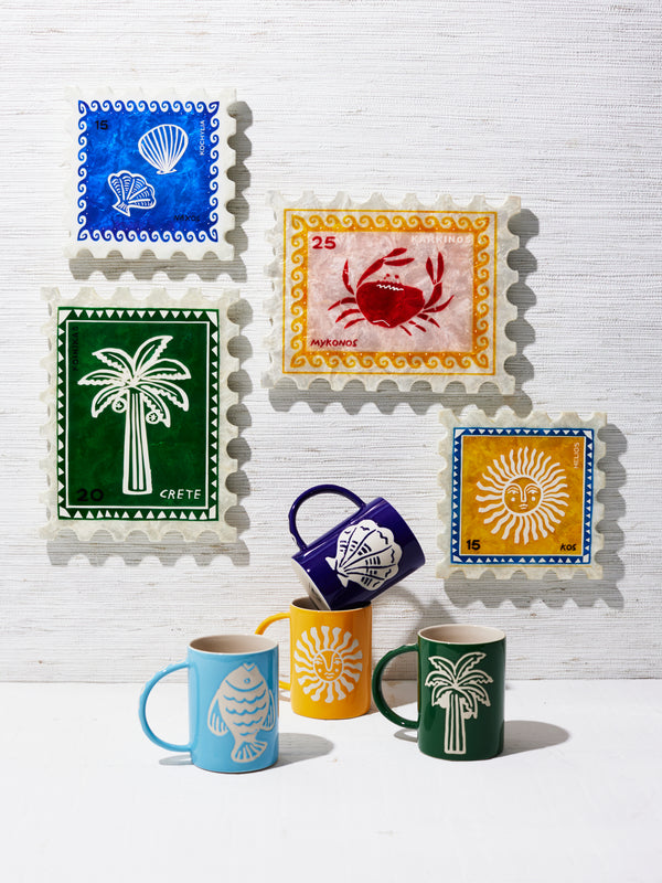 SUNROOM CRAB STAMP